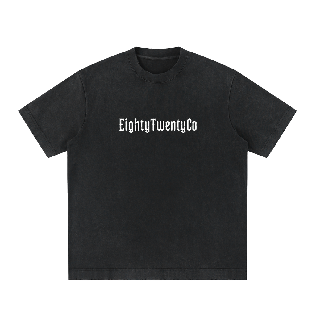 IronScript Heavyweight Vintage T-Shirt — front view