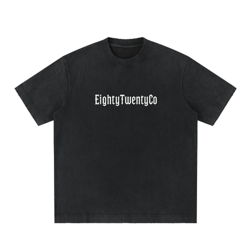 IronScript Heavyweight Vintage T-Shirt — front view