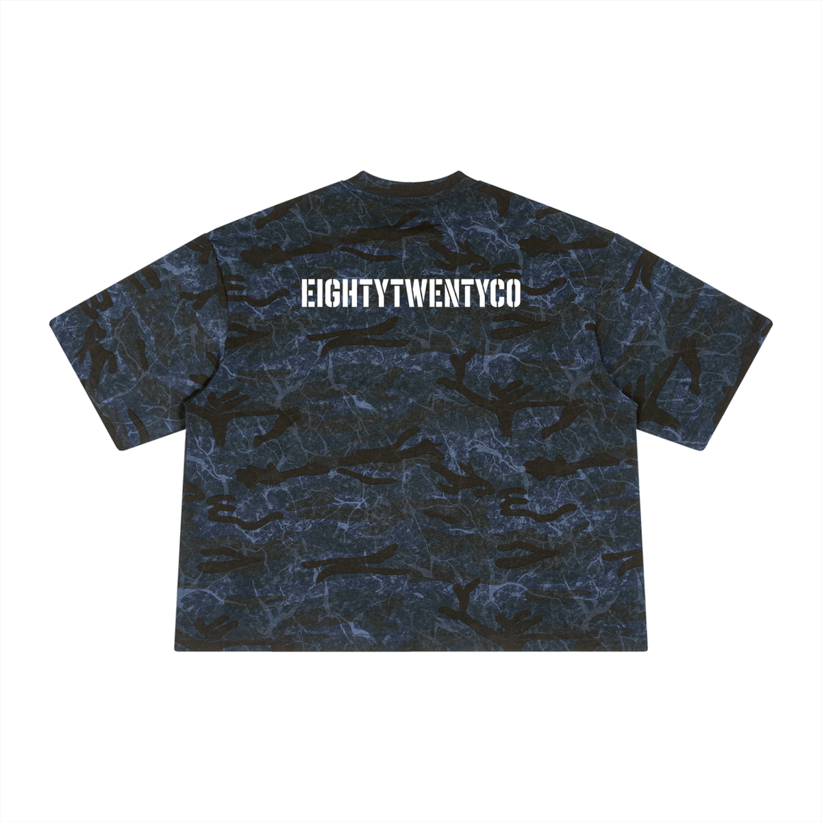 WarDept Boxy Camo Print T-Shirt