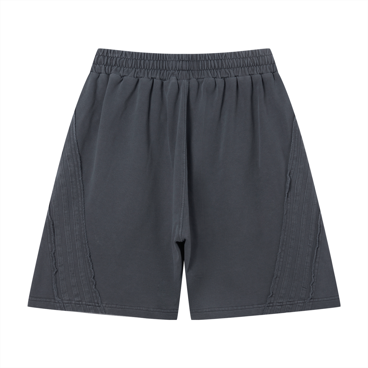 BarbedWire Vintage Wash Shorts – Dark Grey