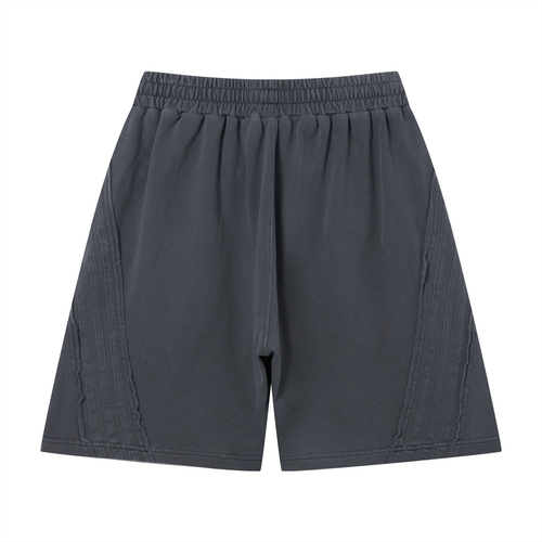 BarbedWire Vintage Wash Shorts – Dark Grey