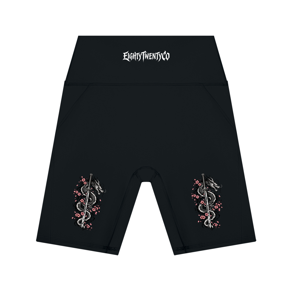 Women's YamiBloom High-Waisted Yoga Shorts