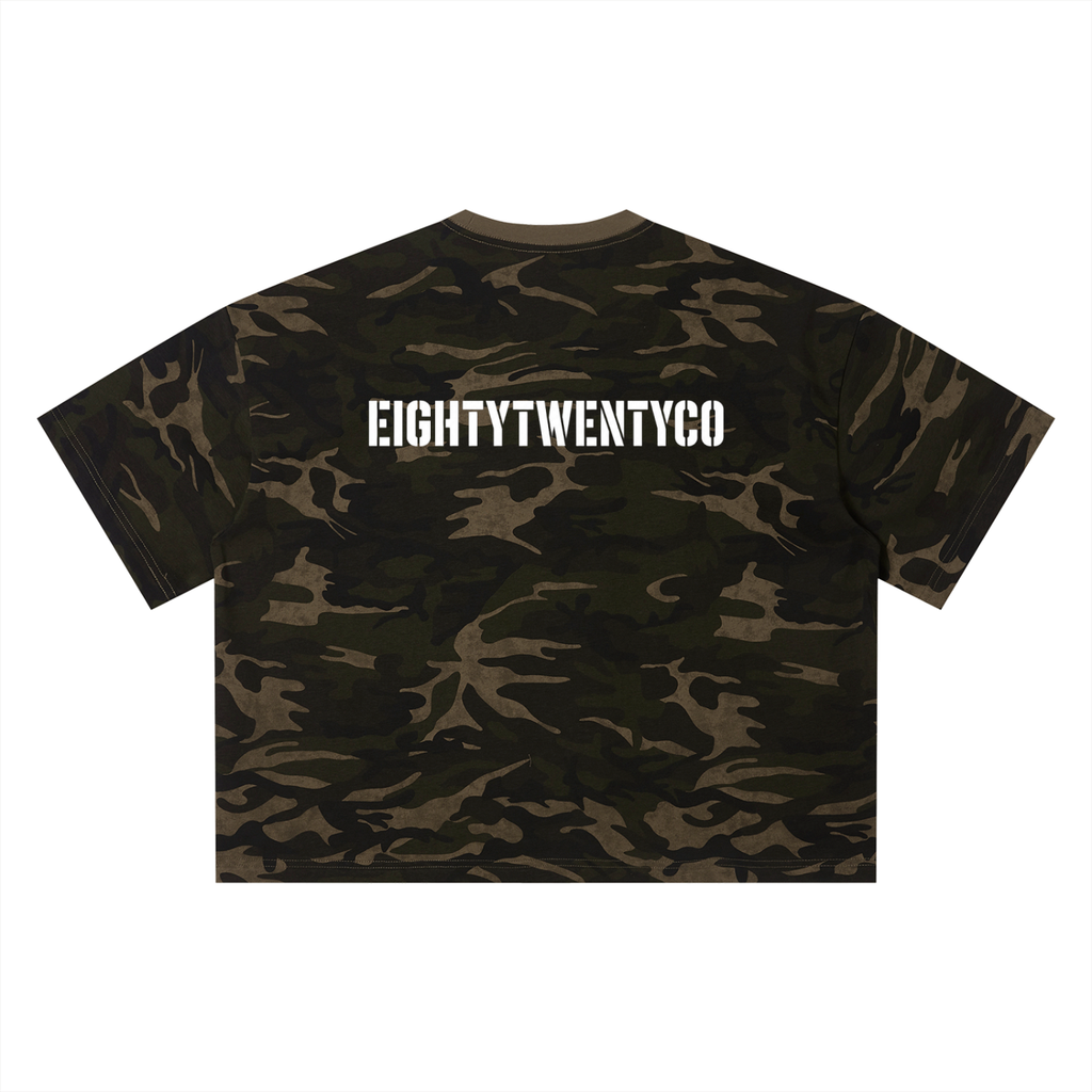 WarDept Camo Boxy T-Shirt