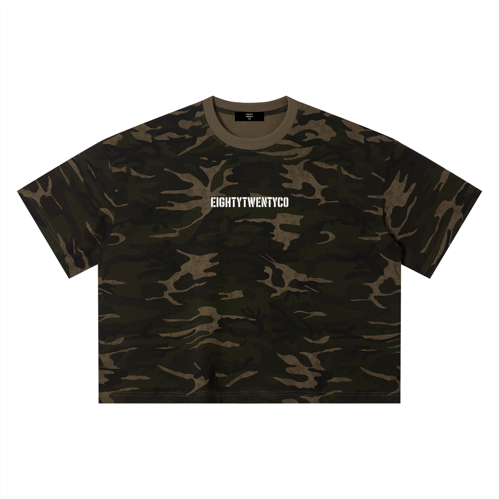 WarDept Camo Boxy T-Shirt