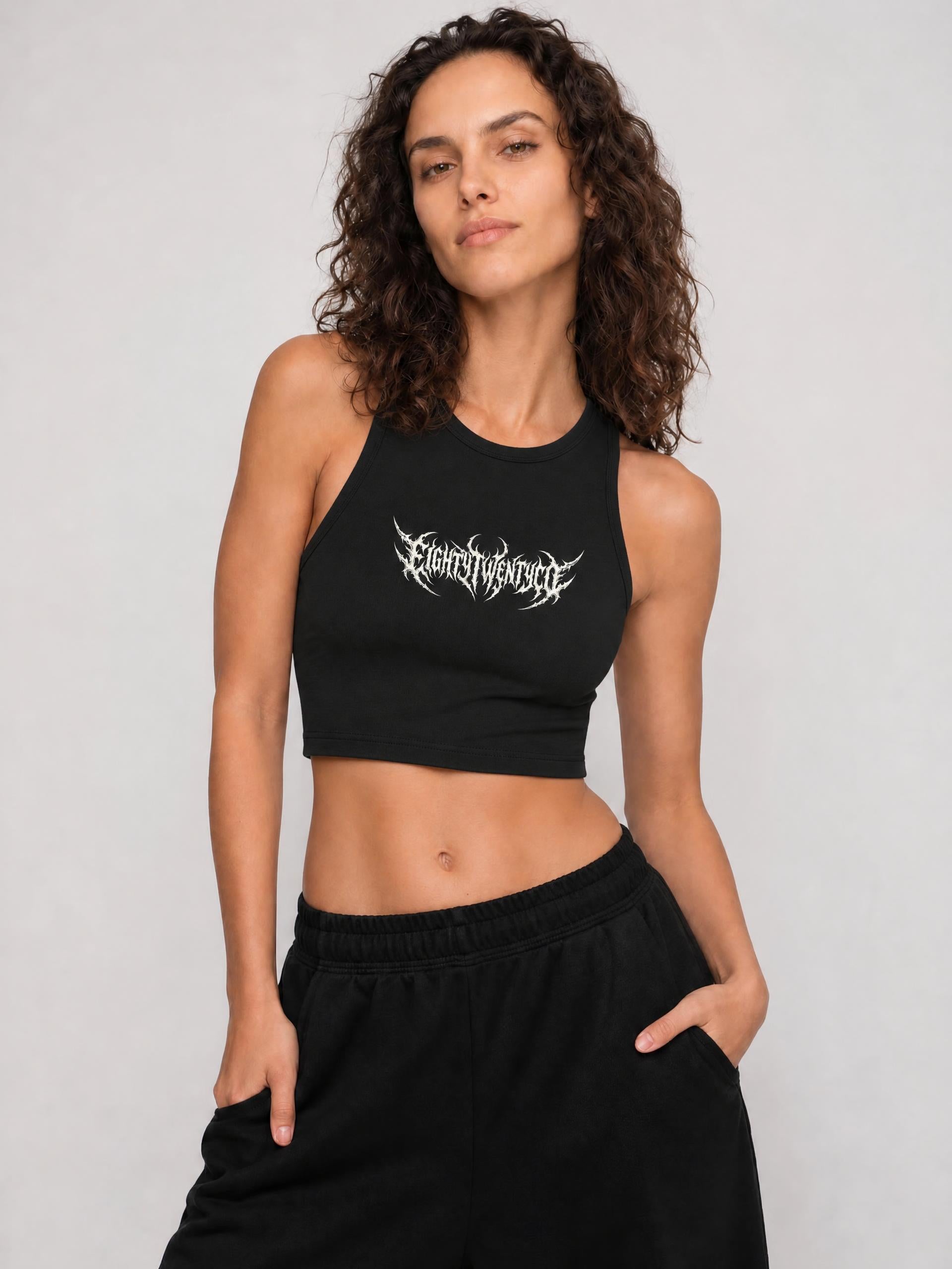 Women's ThornBorn Crop Tank Top — alternate view 1