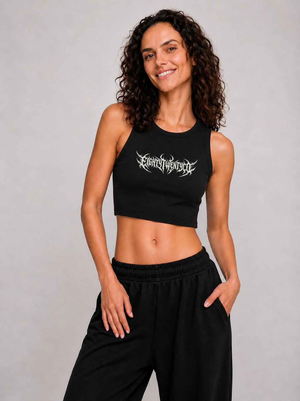 Women's ThornBorn Crop Tank Top — alternate view 3