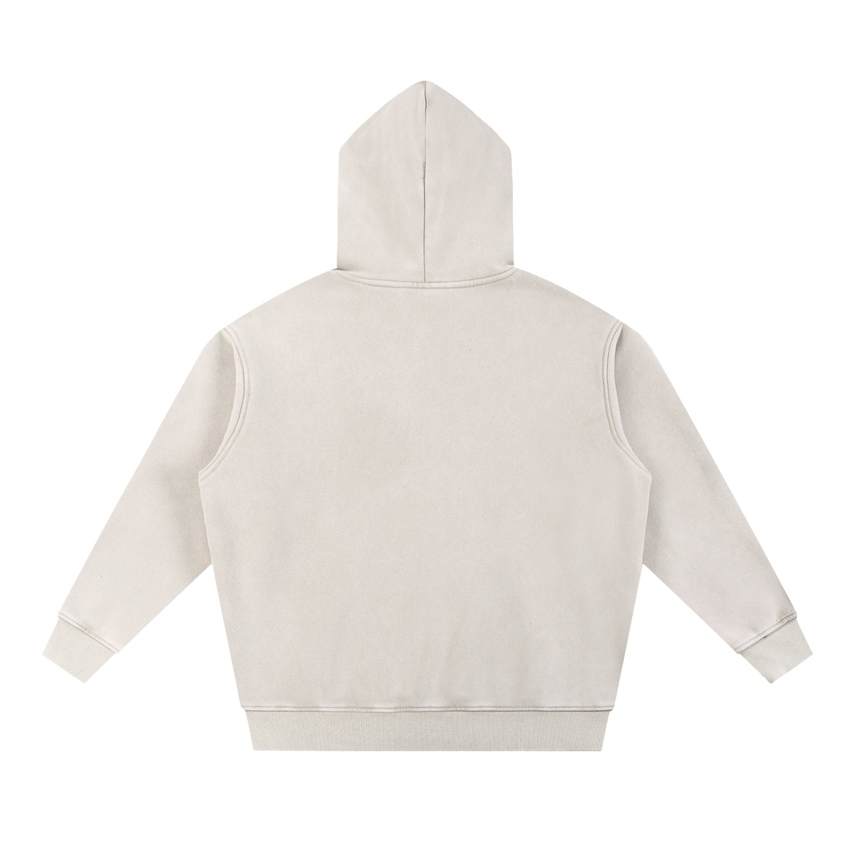 ThornBorn Oversized Washed Hoodie – Mild Apricot