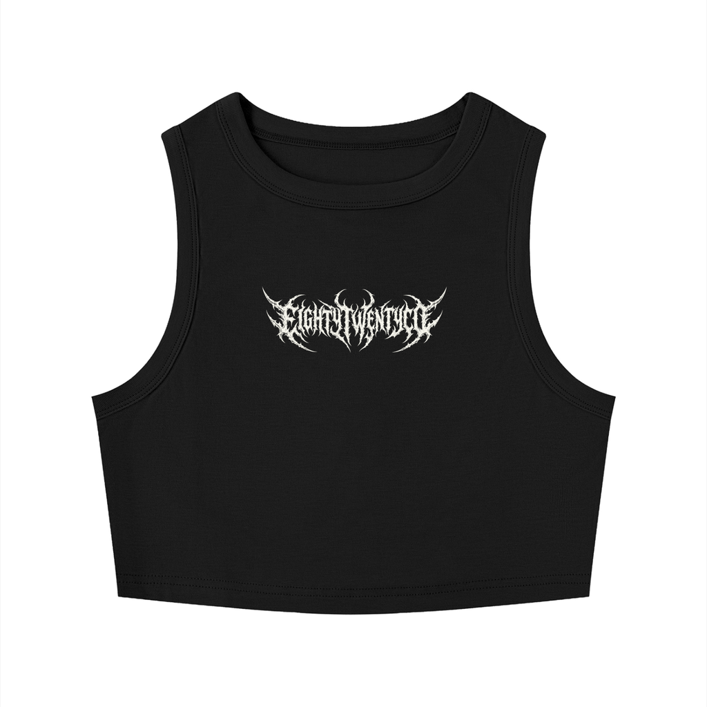 Women's ThornBorn Crop Tank Top — front view