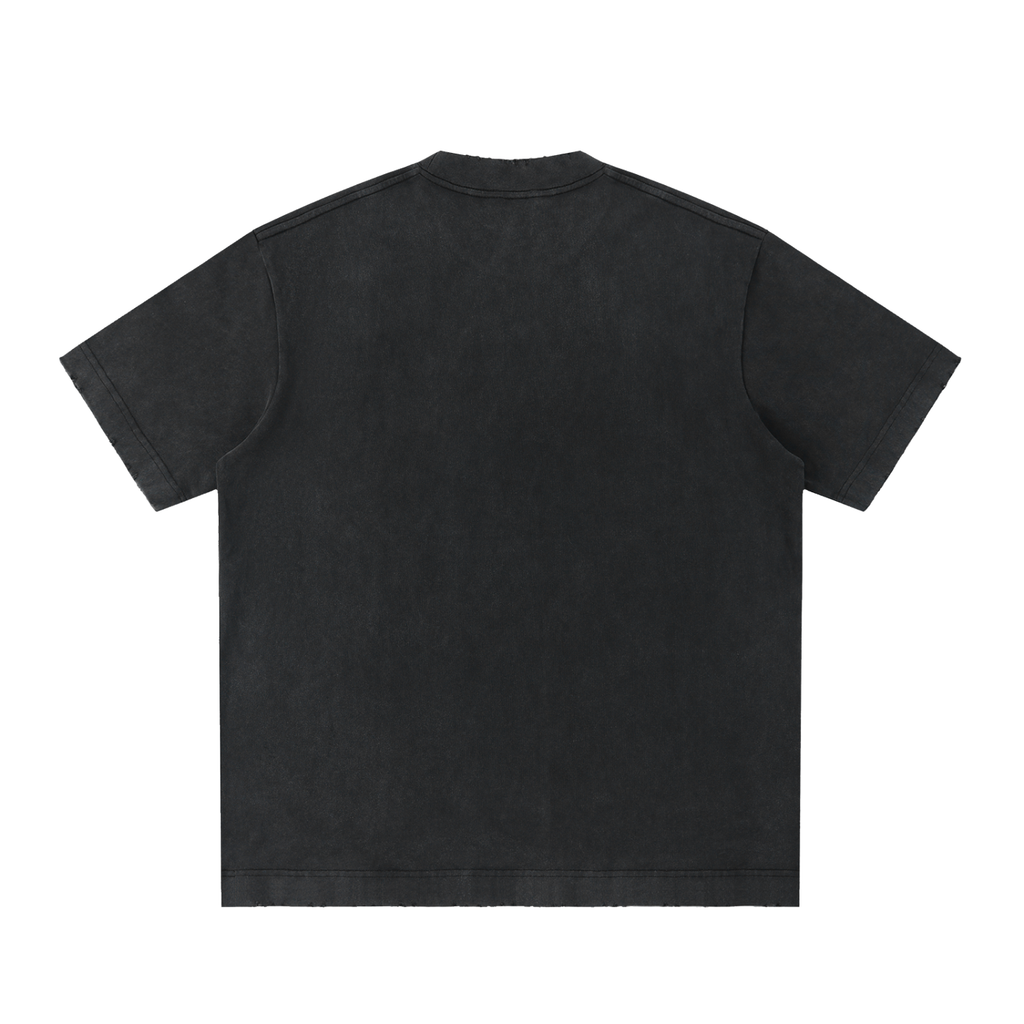 IronScript Heavyweight Vintage T-Shirt — back view