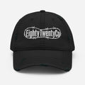 BarbedWire Distressed Hat — front view