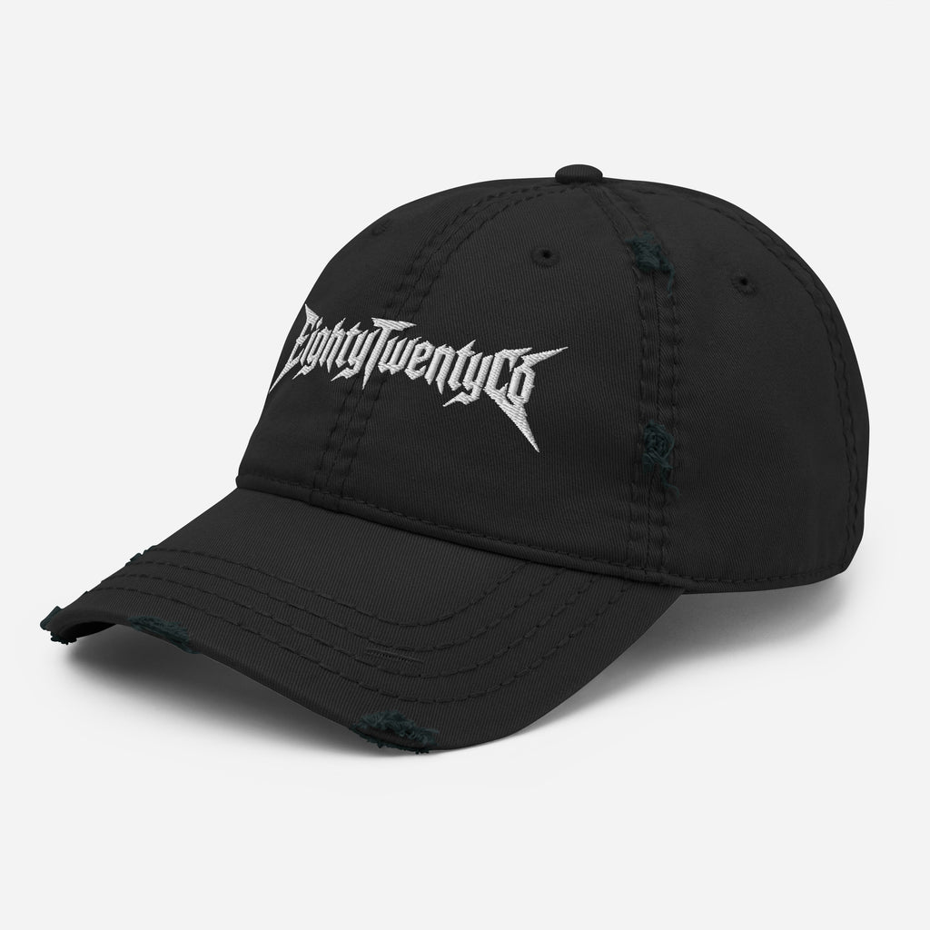 WarBlade Distressed Hat — left front view