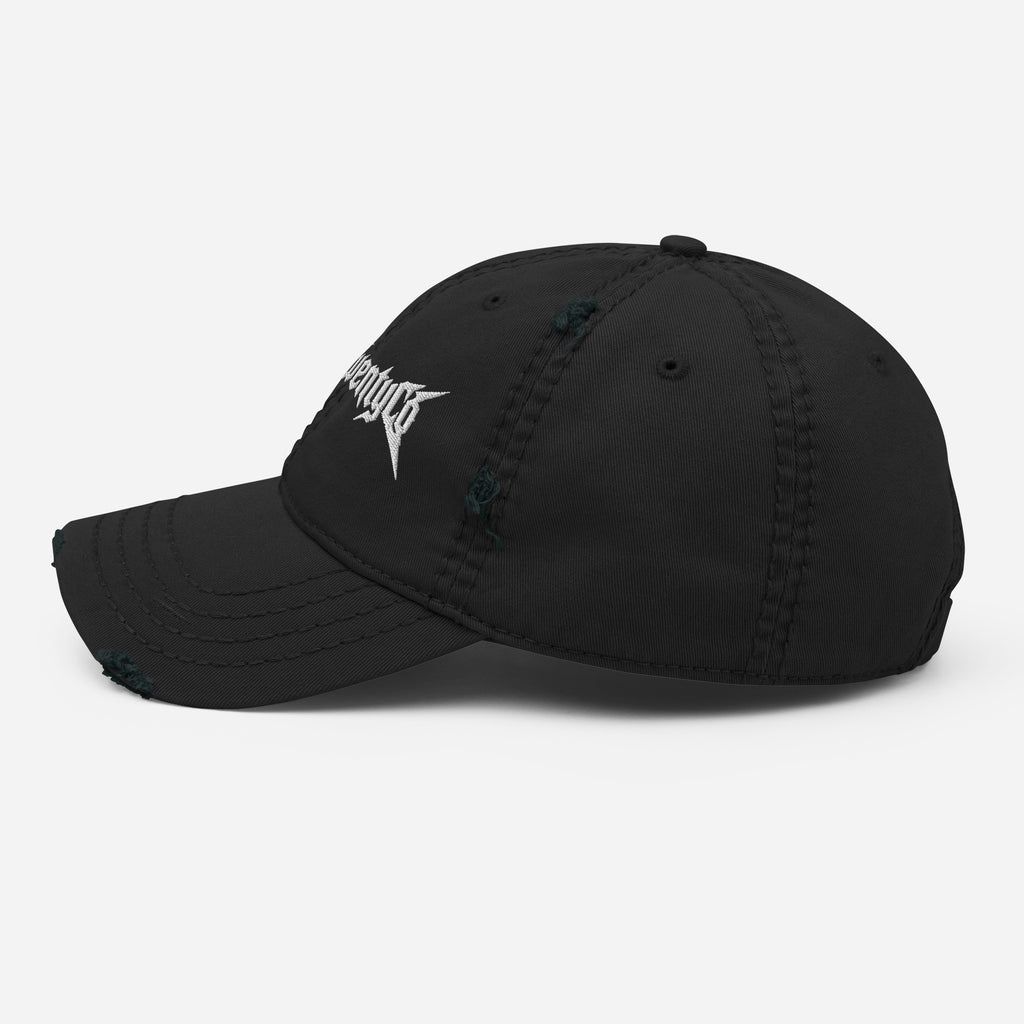 WarBlade Distressed Hat — left side view