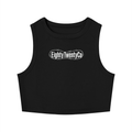 Women's BarbedWire Crop Top — front view
