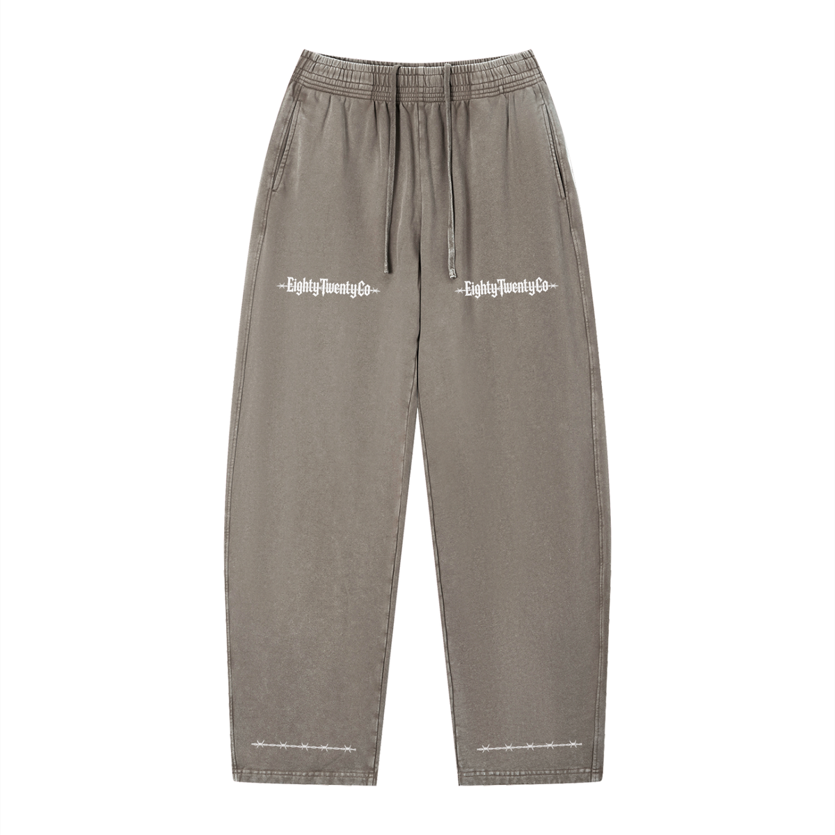 BarbedWire Vintage Wash Loose Joggers